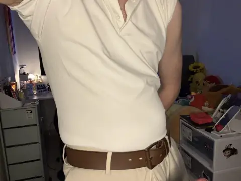 Rate my uncut cock through the fly 🥴